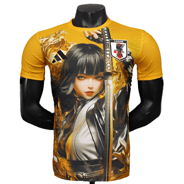 Camisa especial de anime Japan 25/26 - Laranja - Versão para jogadores 