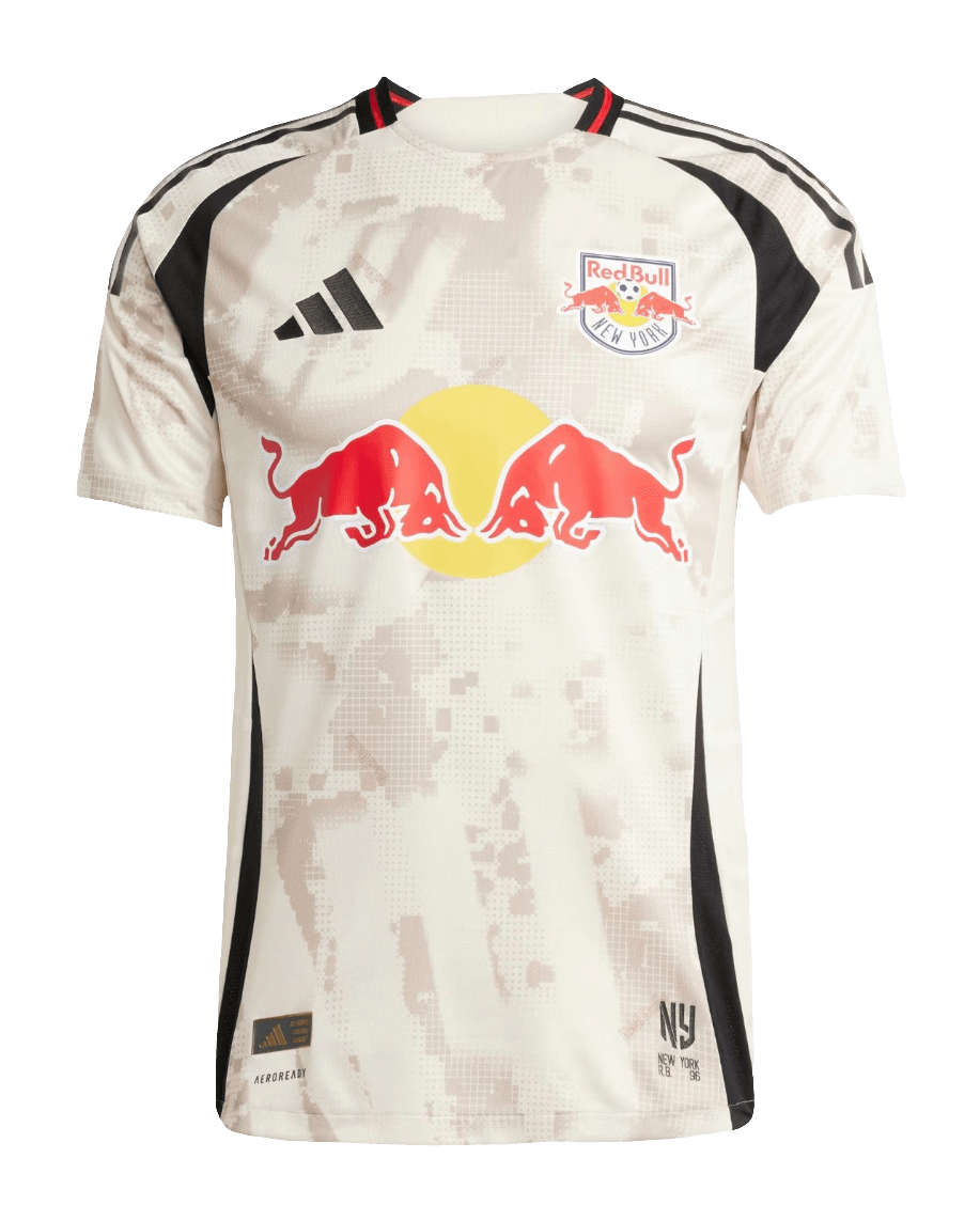 Camisa reserva do New York Red Bulls 25/26 II - Versão para torcedores 