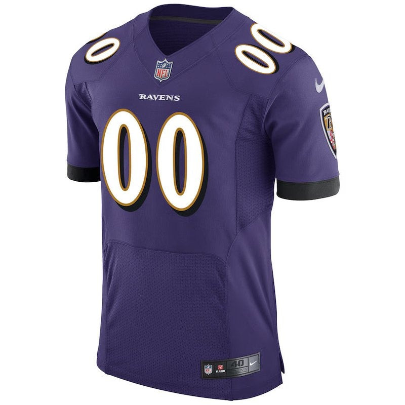 Camiseta personalizada de la NFL de los Baltimore Ravens - Speed ​​Machine - Morada