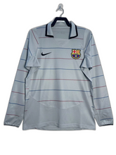Camiseta de visitante del Barcelona 03/04 II - Versión retro de manga larga
