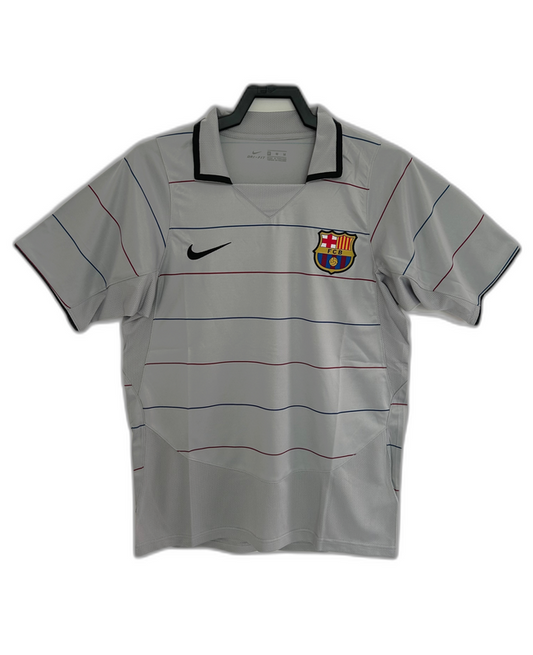 Camiseta de visitante del Barcelona 03/04 II - Versión retro