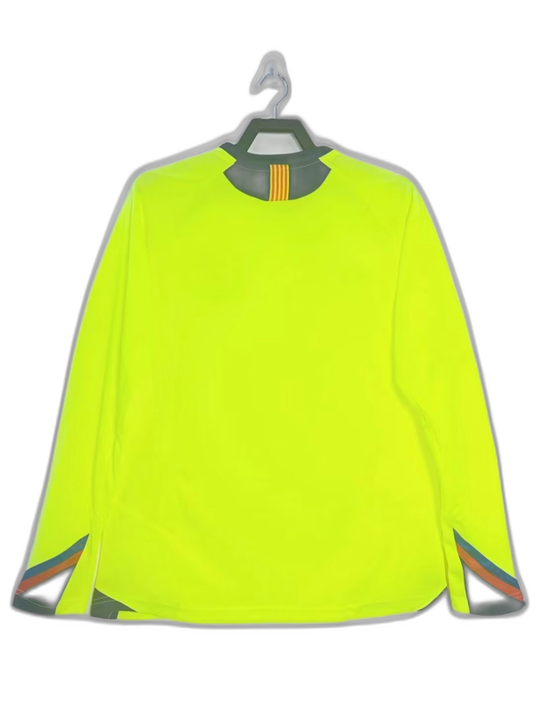 Camisa reserva do Barcelona 05/06 II - Versão retrô de manga comprida