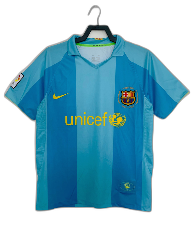 Camisa reserva do Barcelona 07/08 II - Versão retrô