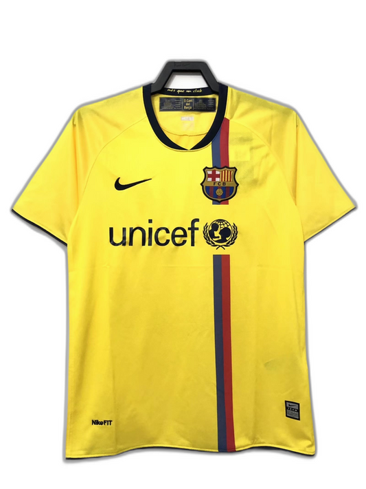 Camiseta de visitante del Barcelona 08/09 II - Versión retro