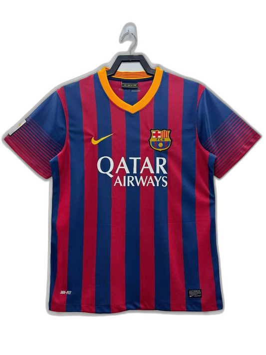 Camiseta local del Barcelona 13/14 I - Versión retro