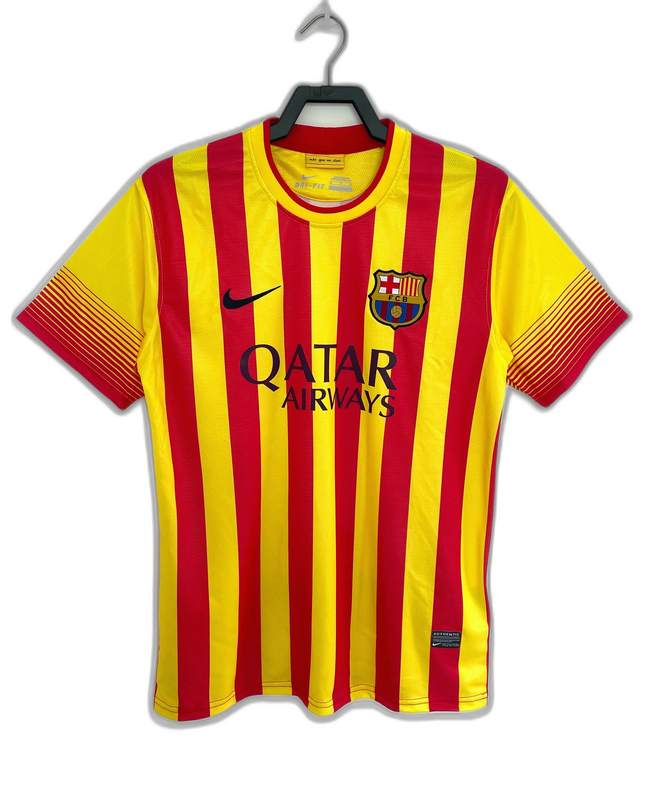 Camisa reserva do Barcelona 13/14 II - Versão retrô