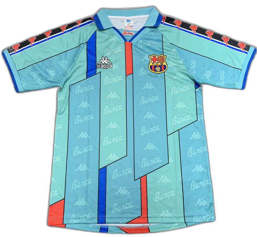 Camiseta de visitante del Barcelona 96/97 II - Versión retro