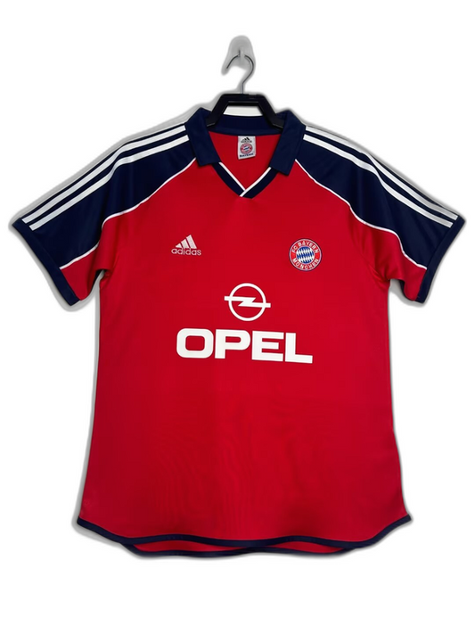 Camisa Home 00/01 I do Bayern de Munique - Versão Retrô