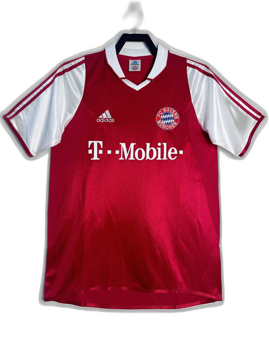 Camisa Home do Bayern de Munique 03/04 I - Versão Retrô