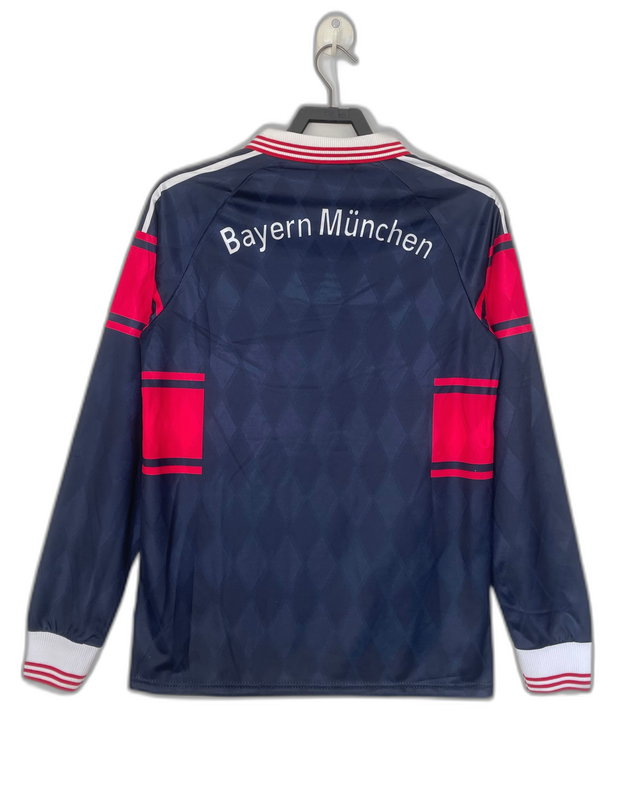 Camisa titular do Bayern de Munique 97/99 I - Versão retrô de manga comprida
