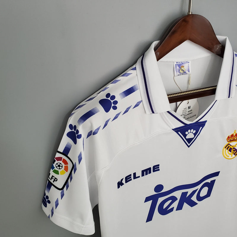 Real Madrid 96/97 Home Shirt - Retro Version