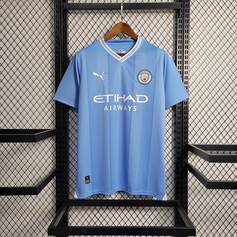 Imagem do produto Manchester City 23-24 Home com entrega para brasileiros no Reino Unido