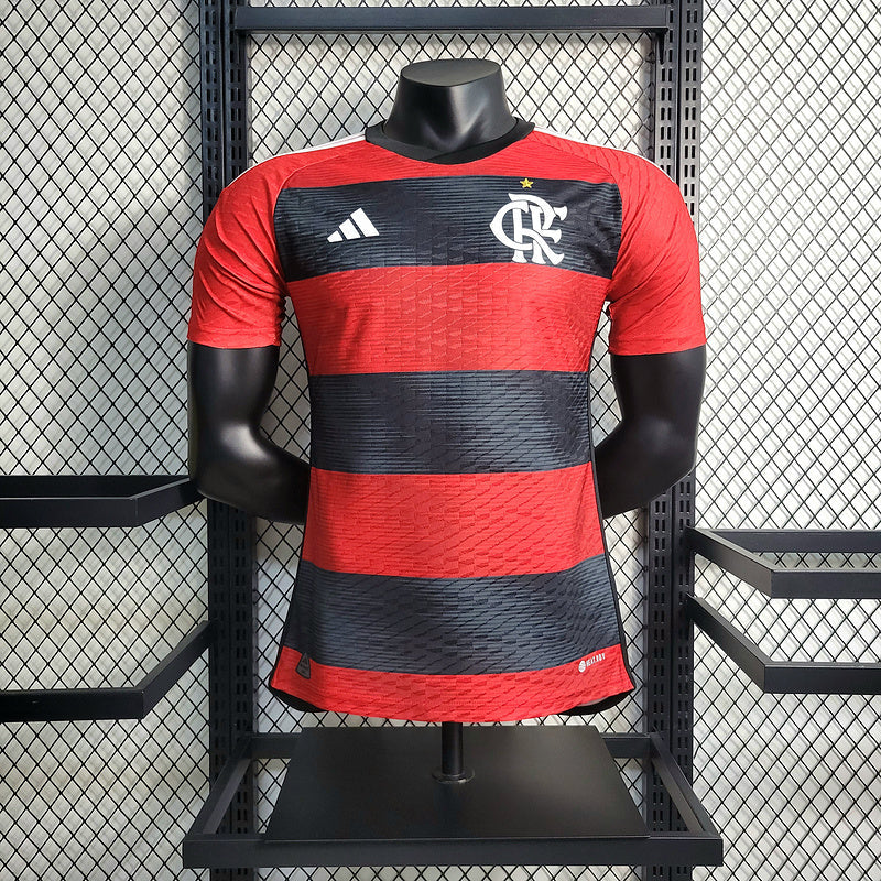 Imagem do produto Flamengo 23-24 Home Player Version com entrega para brasileiros no Reino Unido