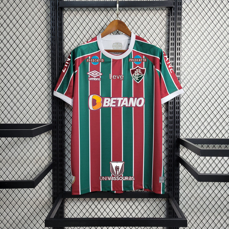 Imagem do produto Fluminense 23-24 Home Full patrocínio com entrega para brasileiros no Reino Unido