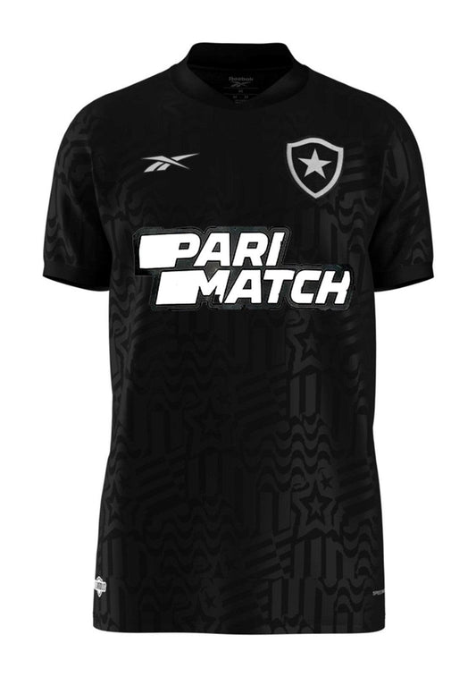 Camiseta de visitante Botafogo 23/24 II - Todos los patrocinadores - Versión para fanáticos 