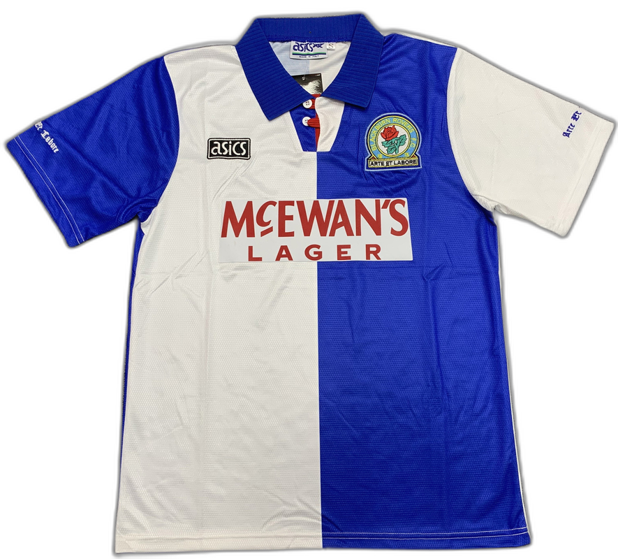 Camiseta local del Blackburn Rovers 94/95 I - Versión retro