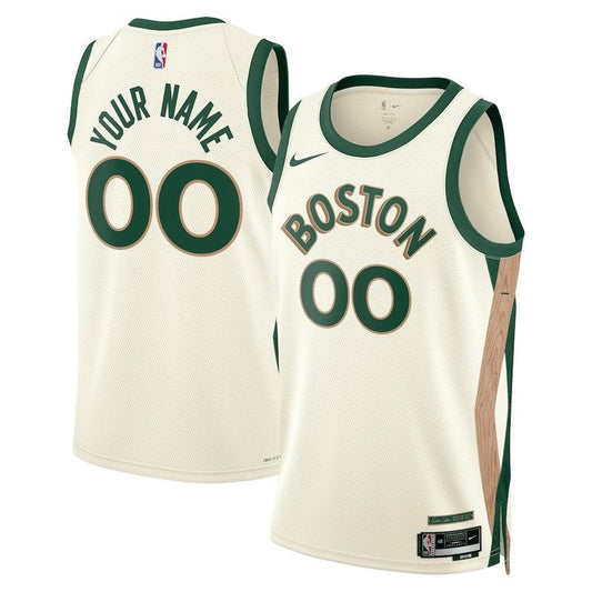 Camiseta unisex de la NBA Boston Celtics 23/24 - Blanca - Edición Ciudad 
