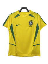 Camiseta de local de Brasil 2002 I - Versión retro