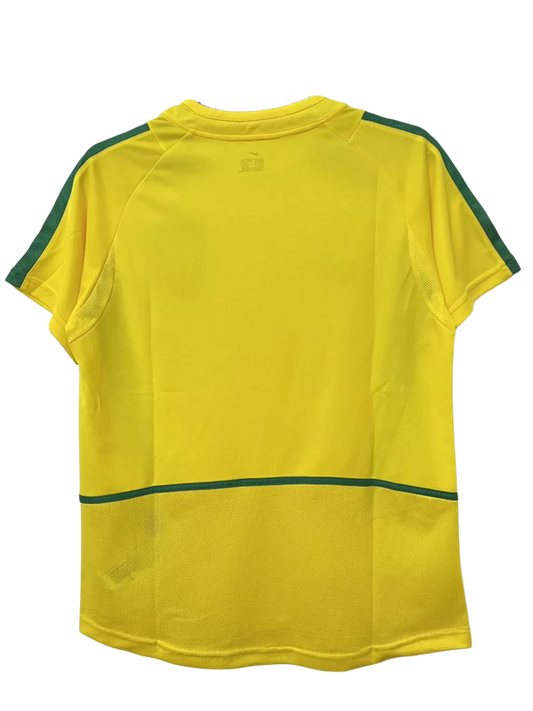 Brazil 2002 I Home Jersey - Retro Version