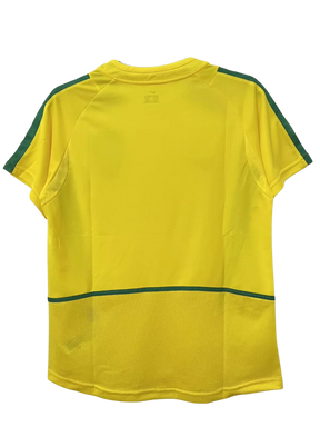 Camiseta de local de Brasil 2002 I - Versión retro