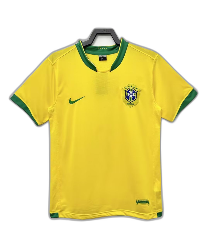 Camiseta de local de Brasil 2006 I - Versión retro