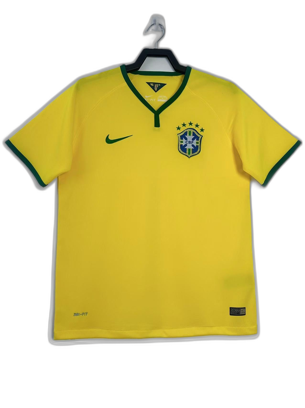 Camiseta de local de Brasil 2014 I - Versión retro