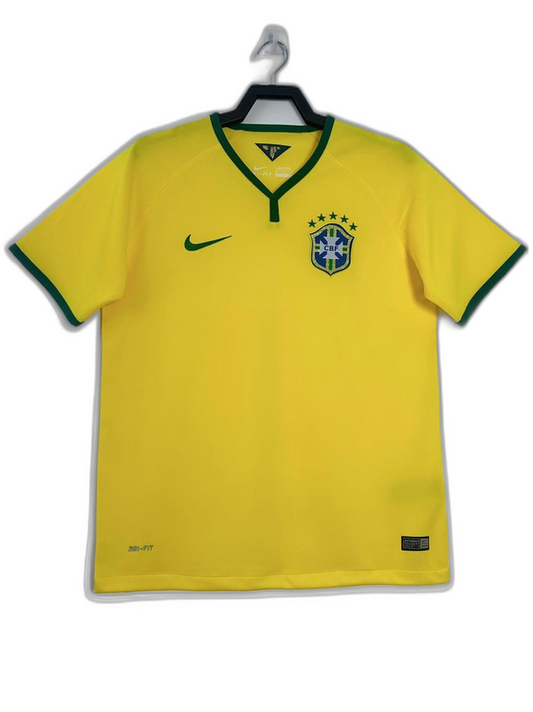 Camiseta de local de Brasil 2014 I - Versión retro