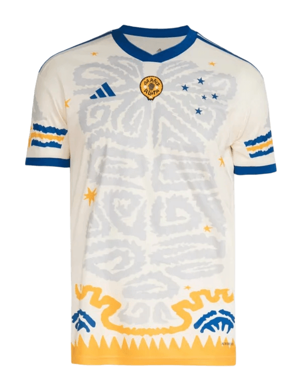 Camisa Cruzeiro 23/24 com estampa especial - Versão Torcedor 