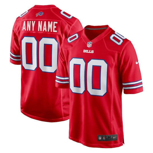 Camiseta personalizada alternativa de la NFL de los Buffalo Bills - Roja