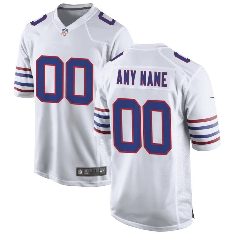 Camiseta personalizada alternativa de la NFL de los Buffalo Bills - Blanca