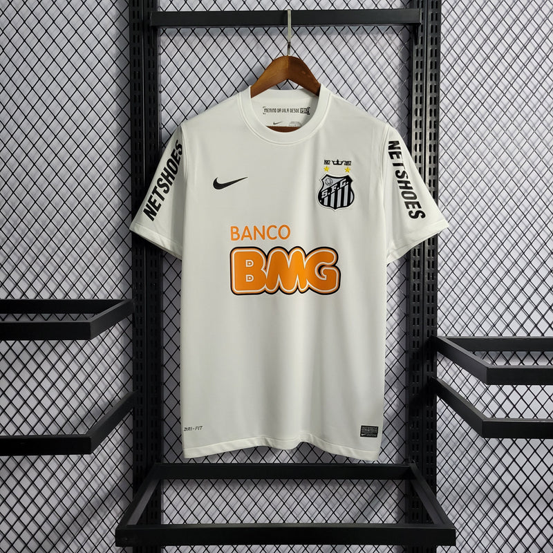 Imagem do produto Camisa Santos Titular 11/12 - Versão Retro com entrega para brasileiros no Reino Unido