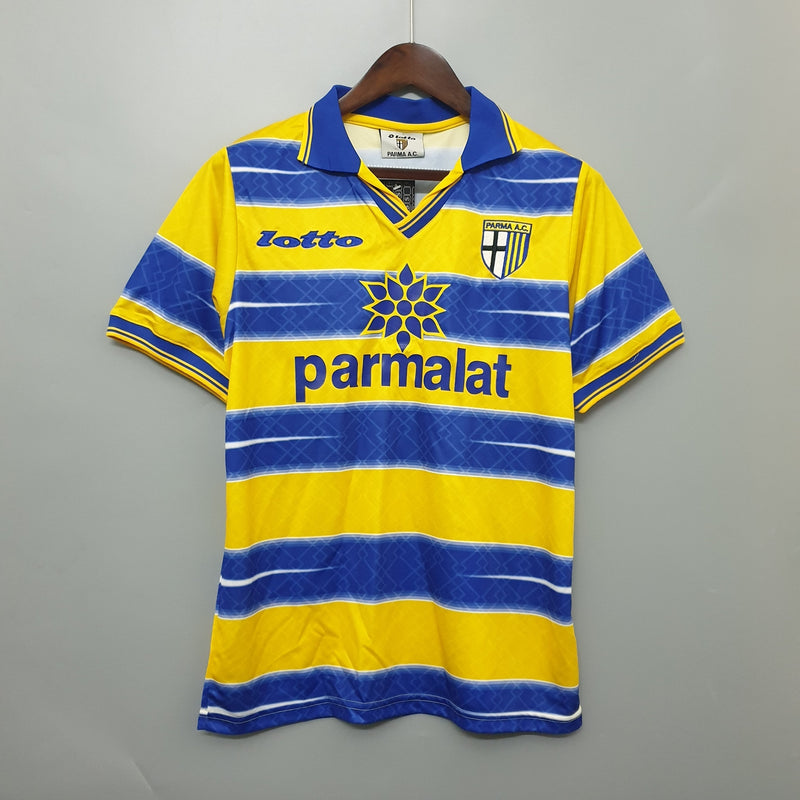 Imagem do produto Camisa Parma Titular 98/99 - Versão Retro com entrega para brasileiros no Reino Unido