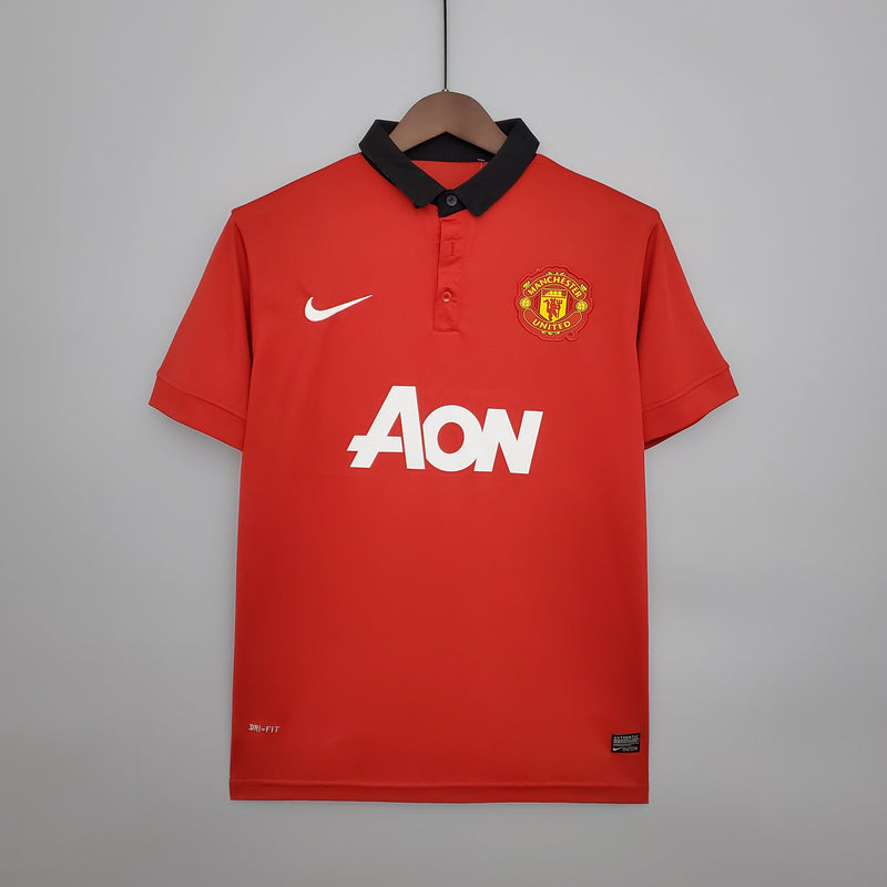 Imagem do produto Camisa Manchester United Titular 13/14 - Versão Retro com entrega para brasileiros no Reino Unido