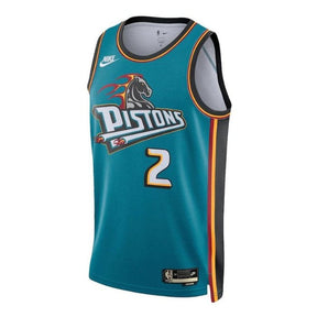 Camisa NBA Cade Cunningham Detroit Pistons Unissex 2023 Azul-petróleo - Edição Clássica 