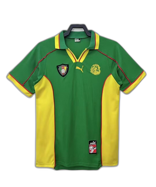 Camisa Camarões 1998 I Home - Versão Retro