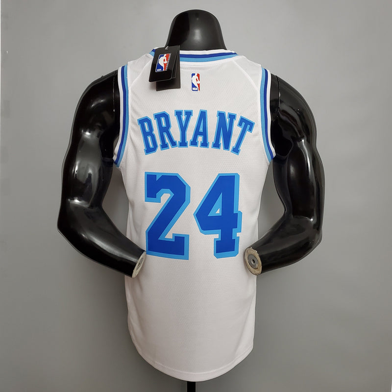 NBA Lakers Jersey #8 #24 Before/After Bryant Retro Night White - 23/24