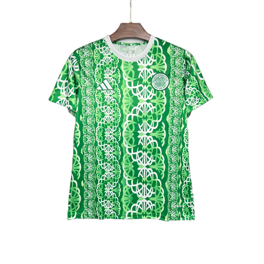 Camiseta prepartido del Celtic FC 24/25 (versión para aficionados)