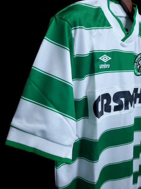 Camisa Home do Celtic FC 85/86 I - Versão Retrô