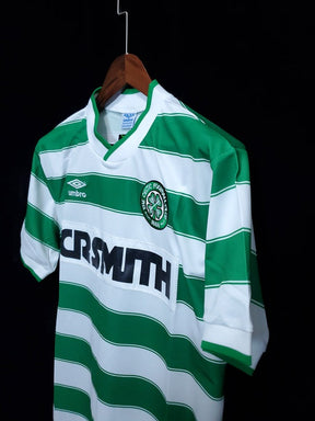 Camisa Home do Celtic FC 85/86 I - Versão Retrô