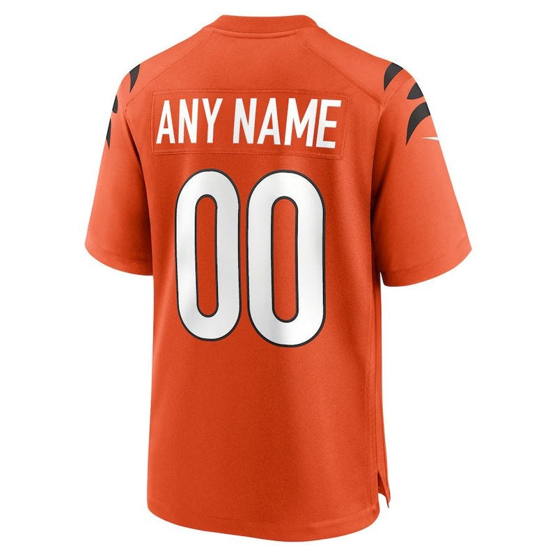Cincinnati Bengals - Camiseta personalizada alternativa de la NFL - Naranja