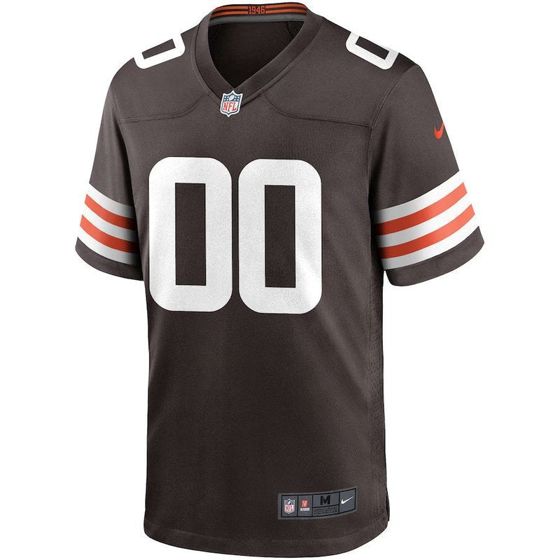 Cleveland Browns - Camisa personalizada para jogo da NFL - Marrom