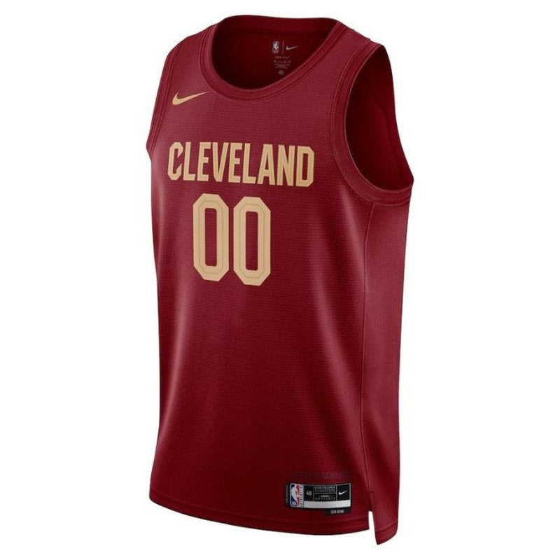 Camiseta unisex de la NBA Cleveland Cavaliers 2023, color vino - Edición Icon 