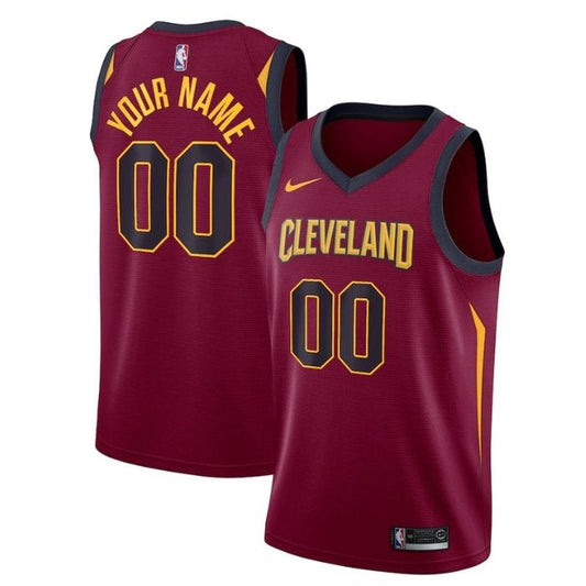 Camisa NBA Cleveland Cavaliers Unissex Marrom - Edição Ícone 