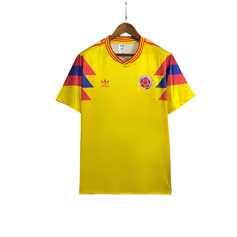 Camisa Home Colômbia 1990 I - Versão Retrô