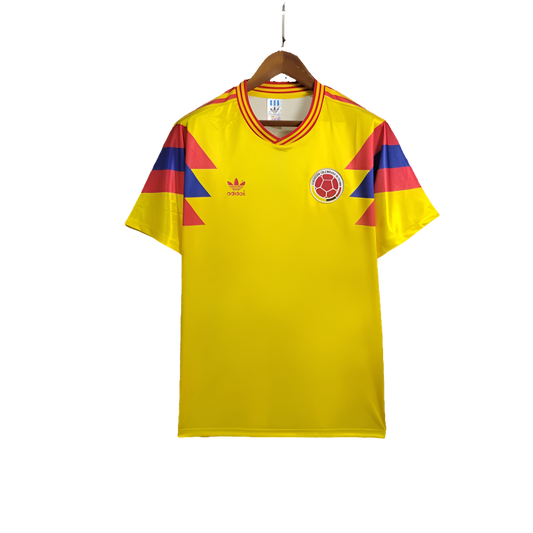 Camisa Home Colômbia 1990 I - Versão Retrô