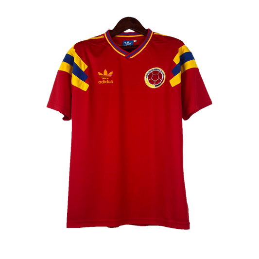 Camisa reserva da Colômbia 1990 II - Versão retrô