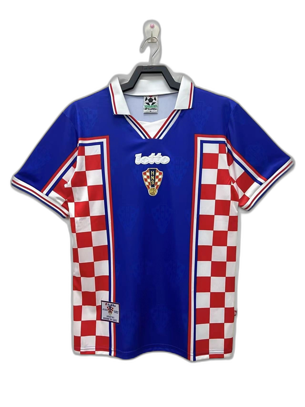 Camisa reserva Croácia 1998 II - Versão retrô