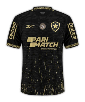Camiseta de visitante Botafogo 24/25 II - Todos los patrocinadores - Versión para fanáticos 
