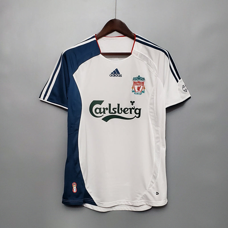 Imagem do produto Camisa Liverpool Reserva 06/07 - Versão Retro com entrega para brasileiros no Reino Unido