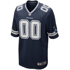 Dallas Cowboys - Camisa personalizada para jogo da NFL - Azul-marinho